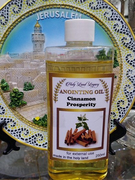 Jerusalem Oil Blessed For Prosperity