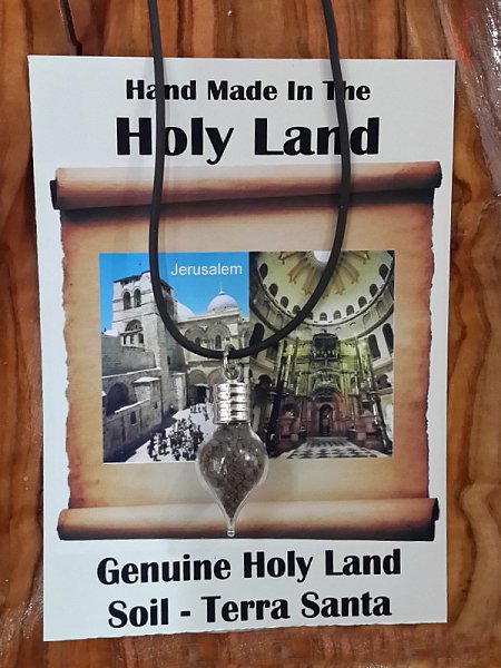 Necklace With Jerusalem Holy Soil